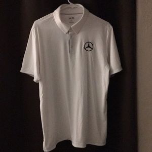 adidas Mercedes-Benz White Golf Polo